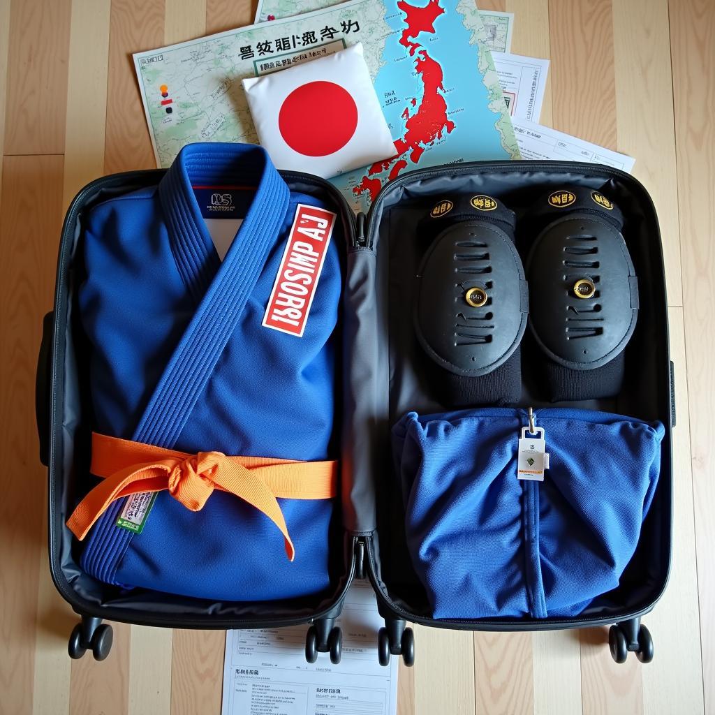 Packing BJJ Gear for Japan