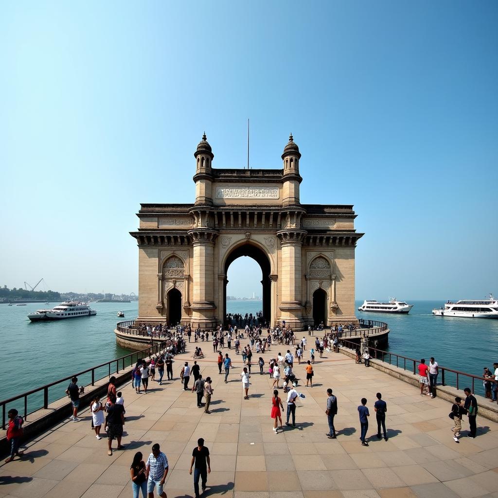 Gateway of India in Mumbai City