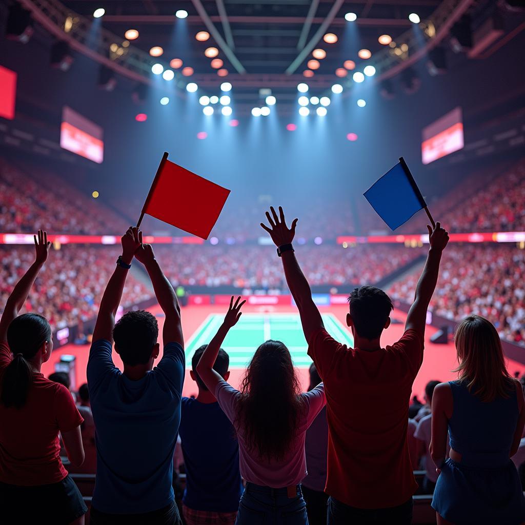 BWF World Tour Finals 2022 Energetic Crowd Cheering