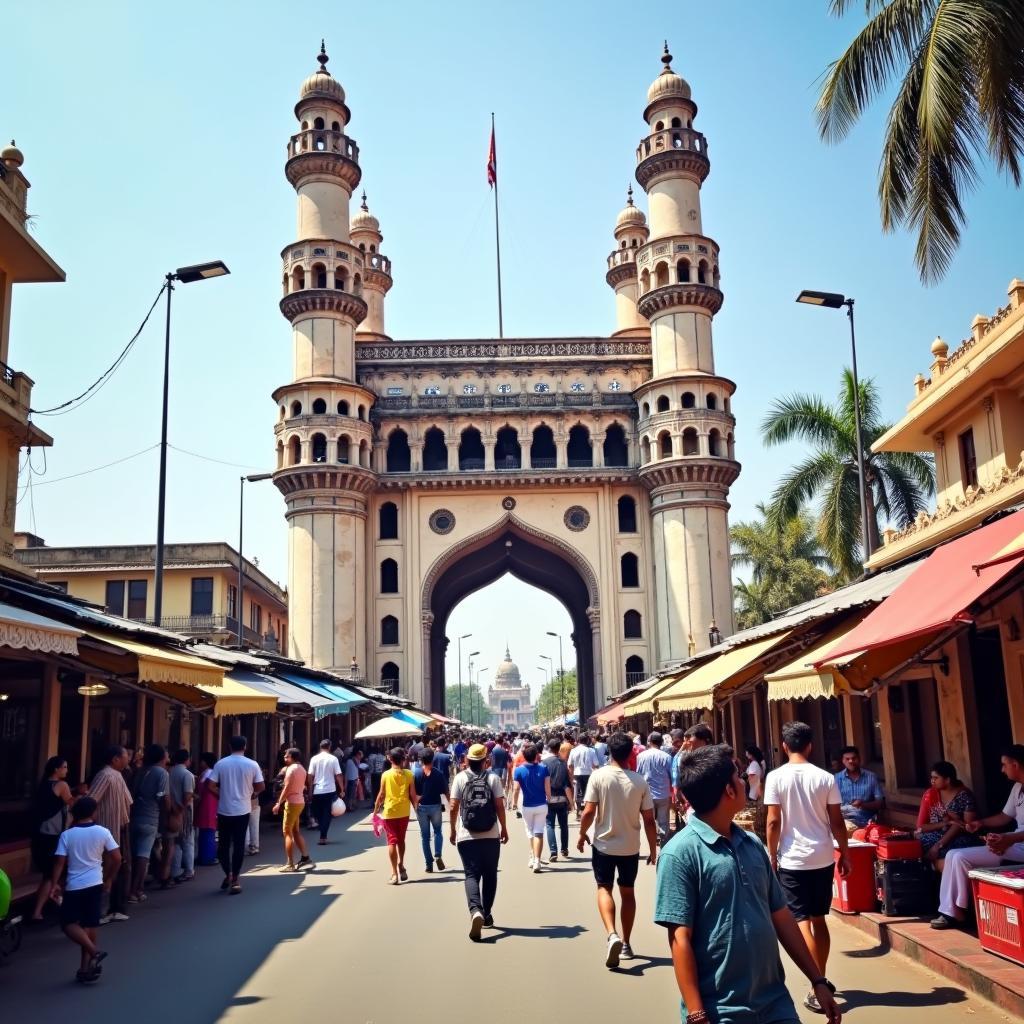 Charminar during a Hyderabad Day Tour