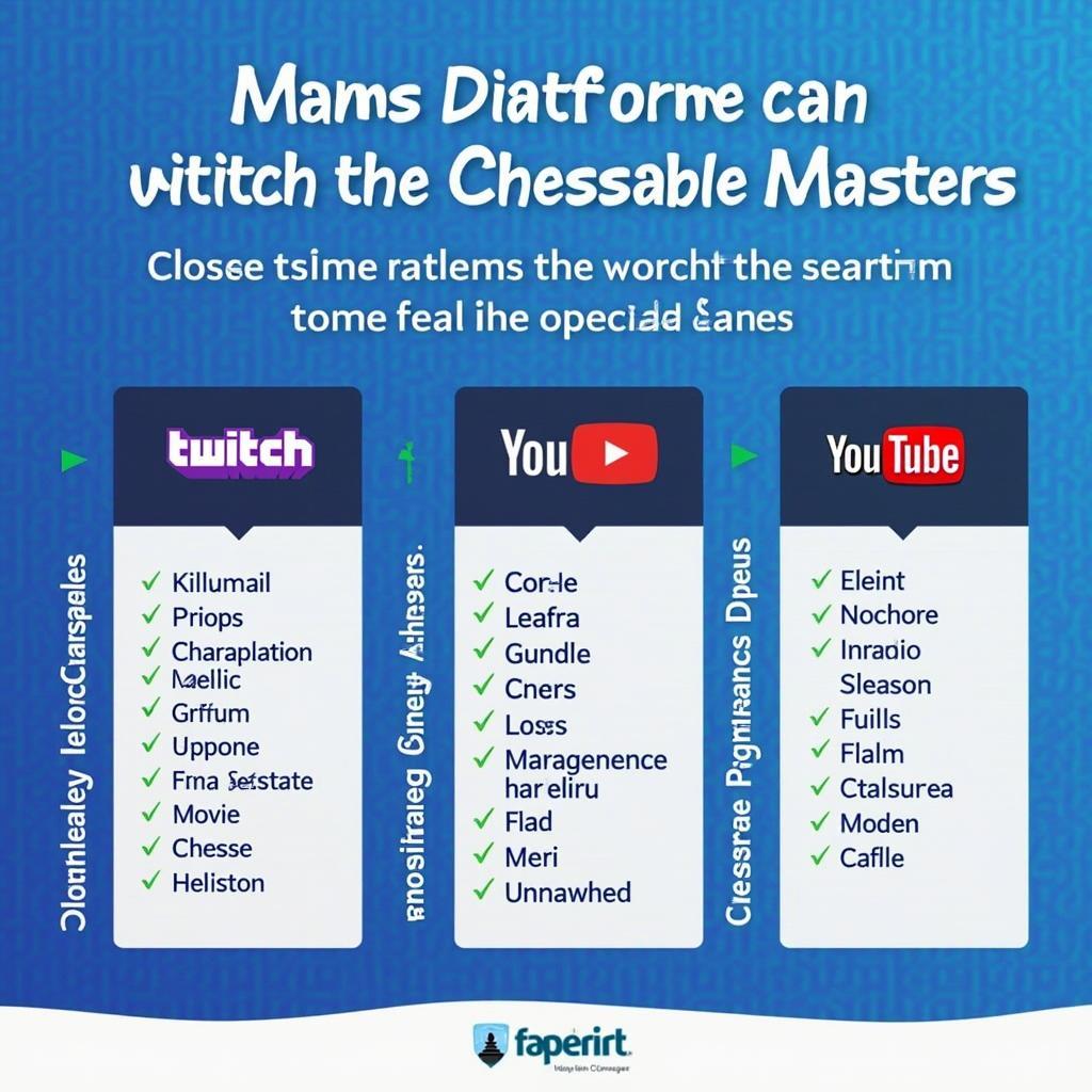 Different Viewing Platforms for the Chessable Masters