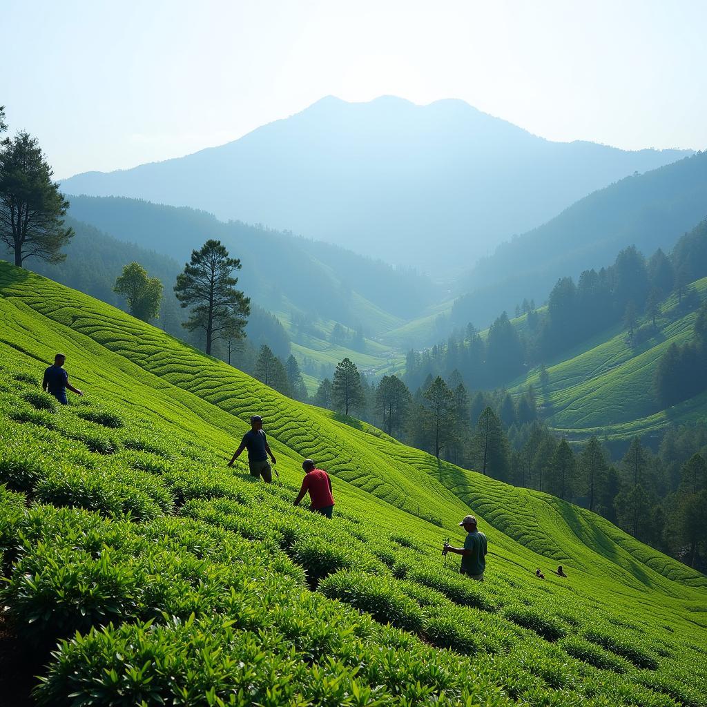 Darjeeling Tea Gardens