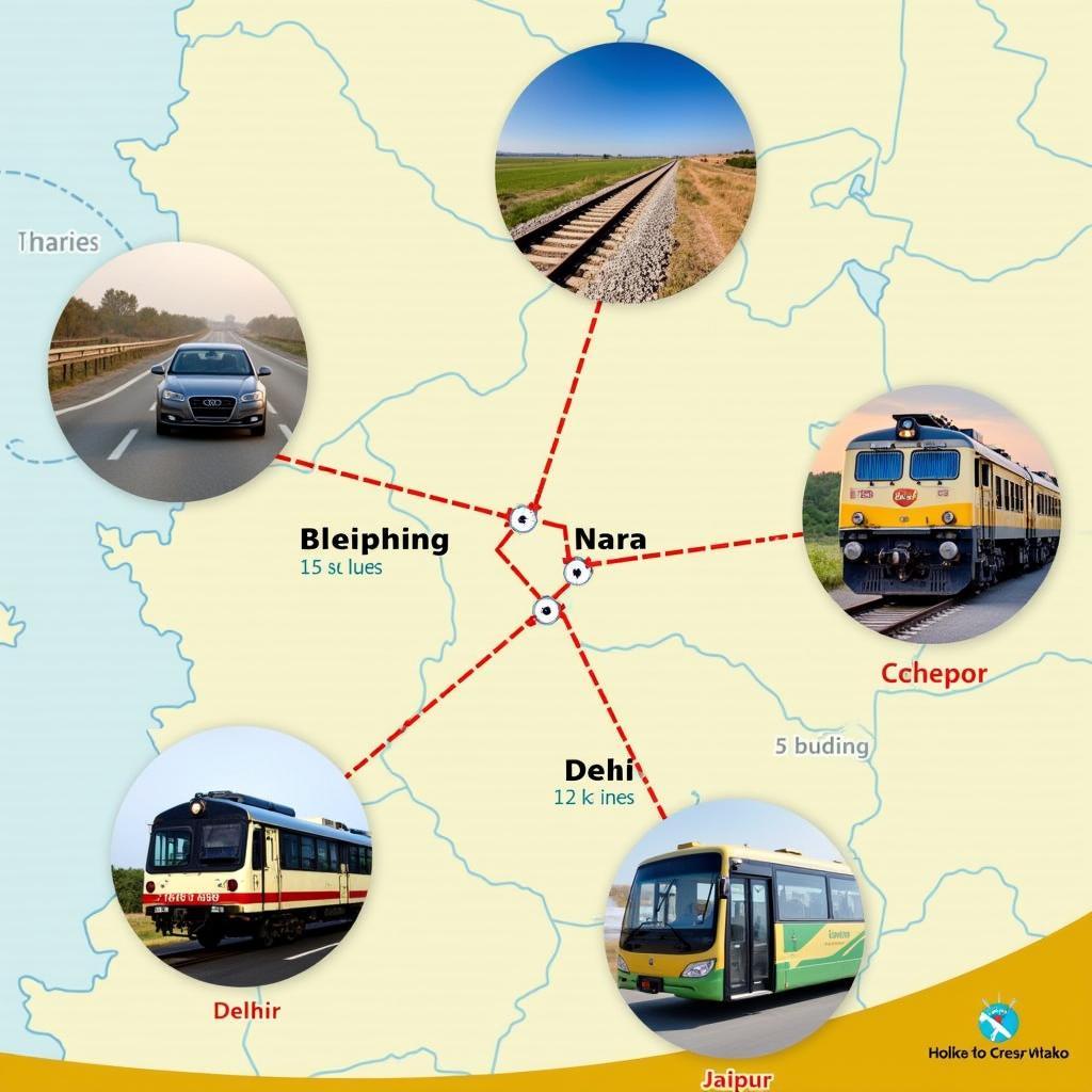 Delhi to Jaipur Transportation Options