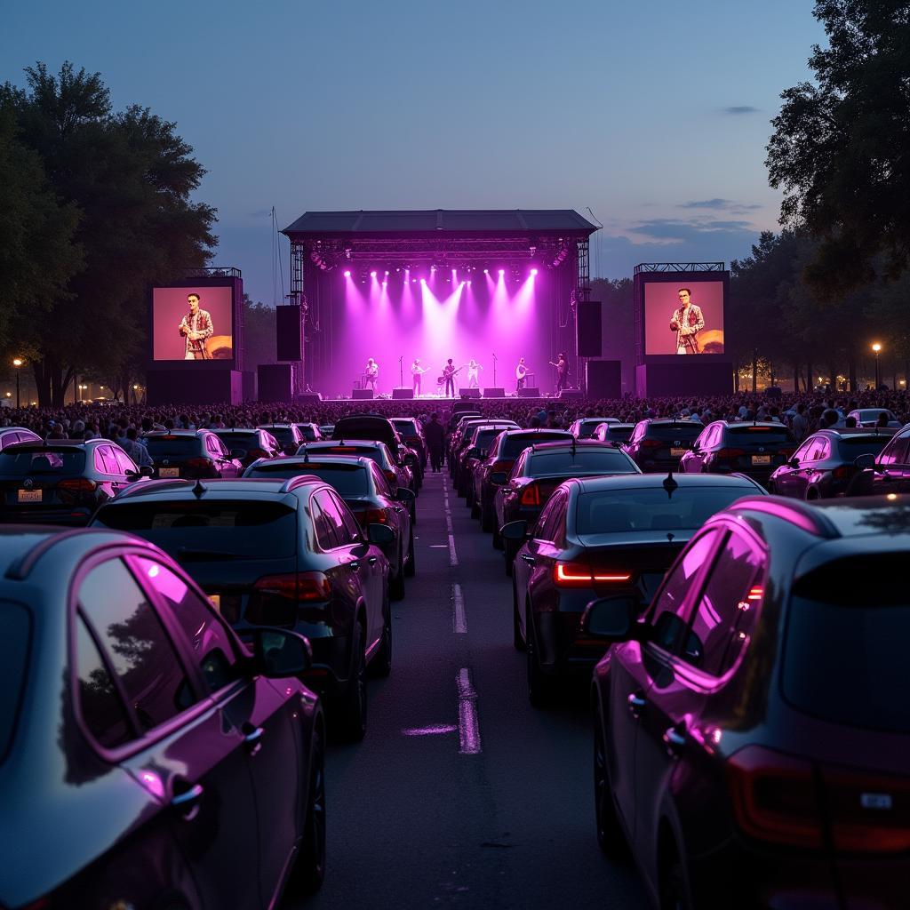 Drive-In Concert Experience during 2020