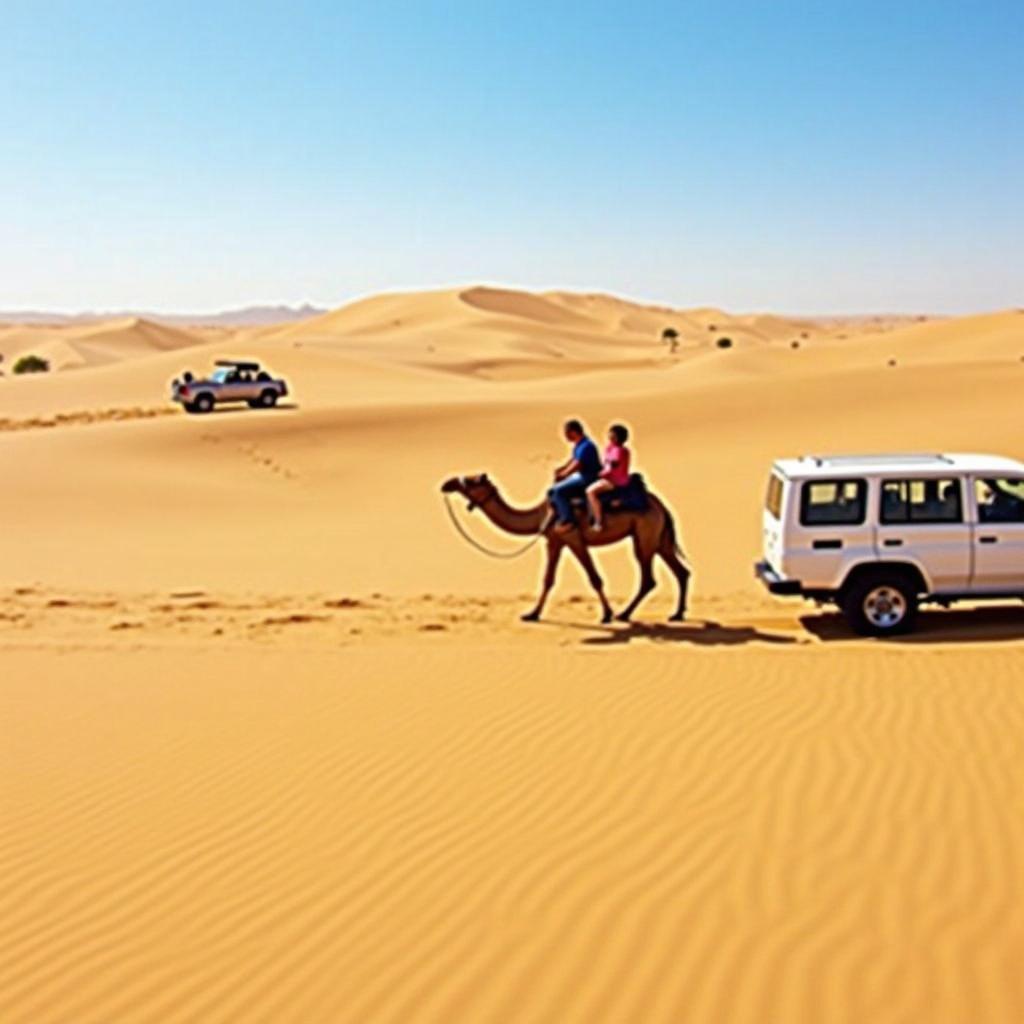 Dubai Desert Safari: Dune Bashing and Camel Riding