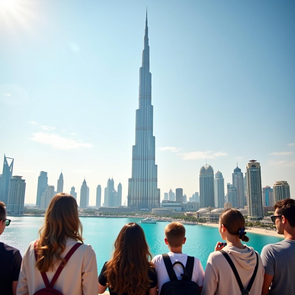 Dubai Tour Package Burj Khalifa View