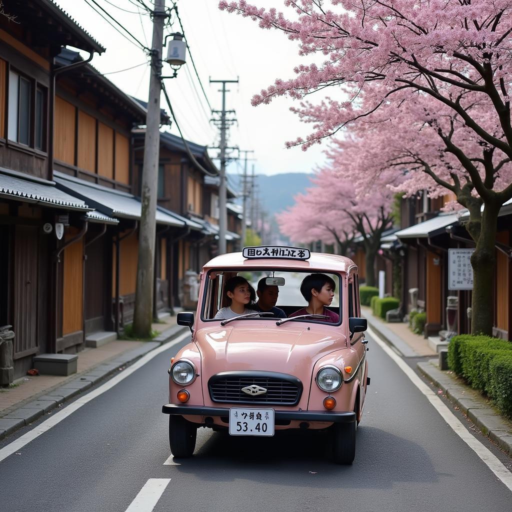 Exploring Kyoto's Charm in a Dzire Tour Taxi