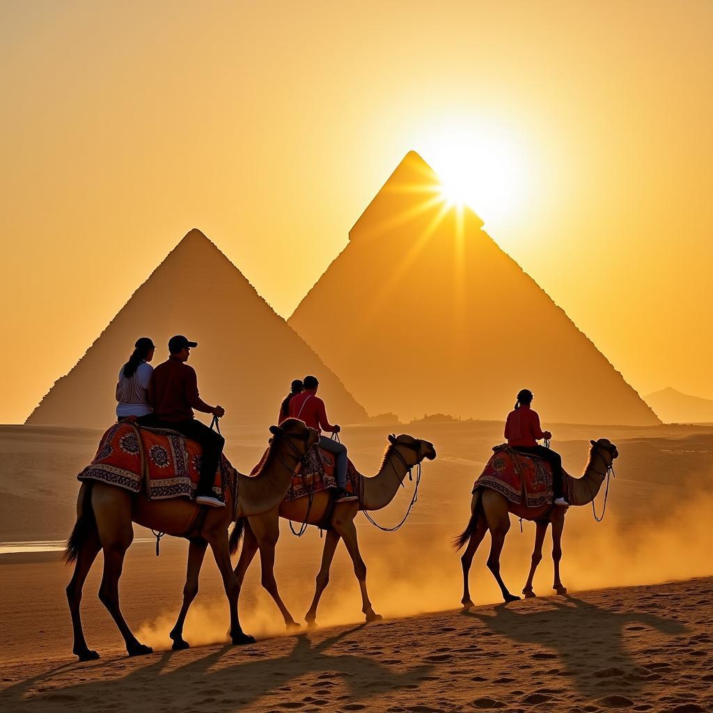 Exploring the Pyramids on an 8 Day Egypt Tour