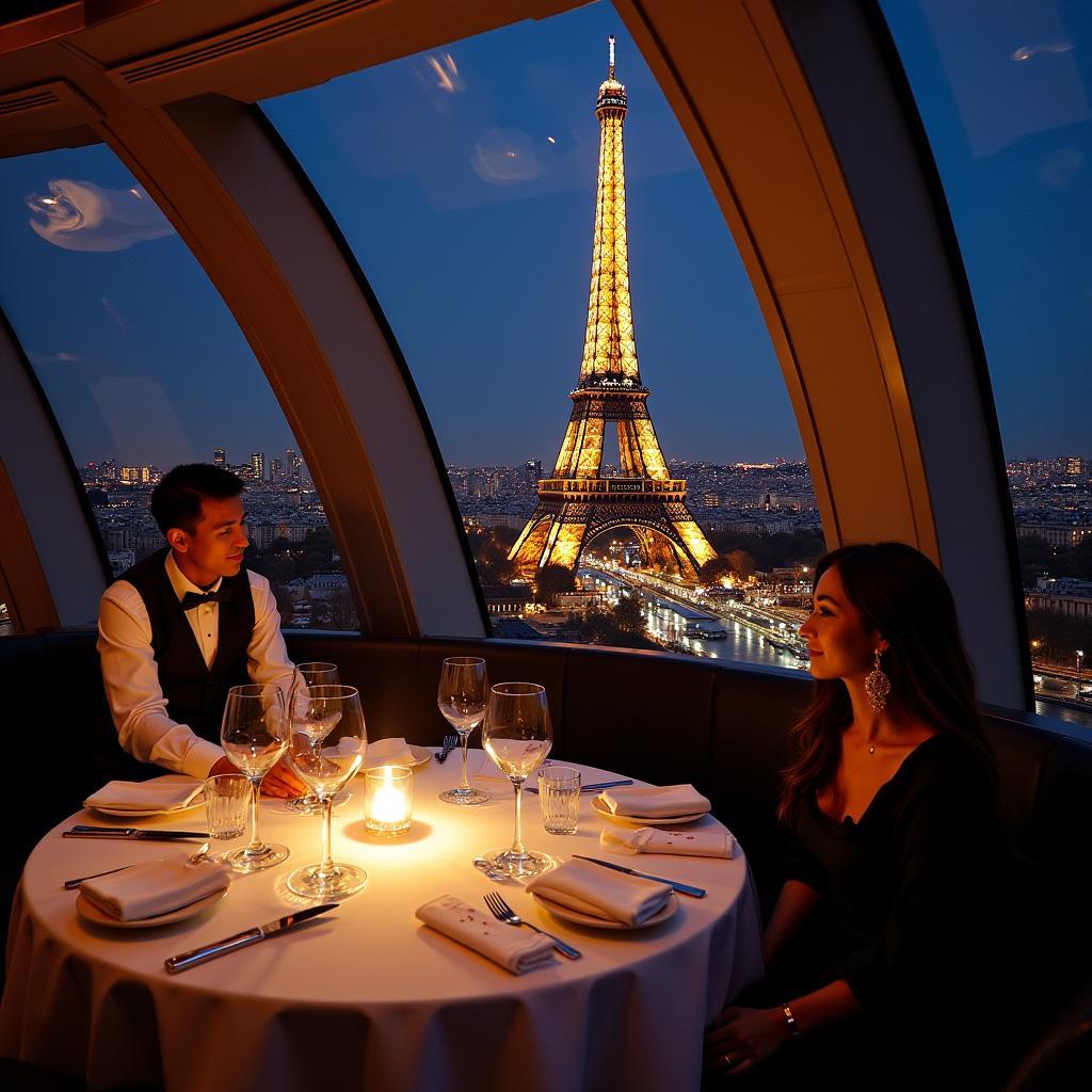 Michelin Star Dining at the Eiffel Tower