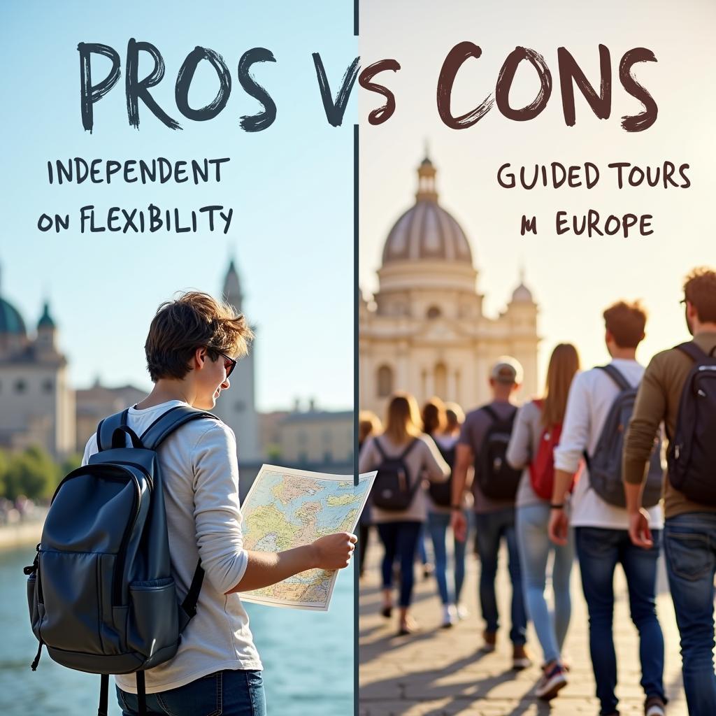 Independent vs Guided Europe Tours