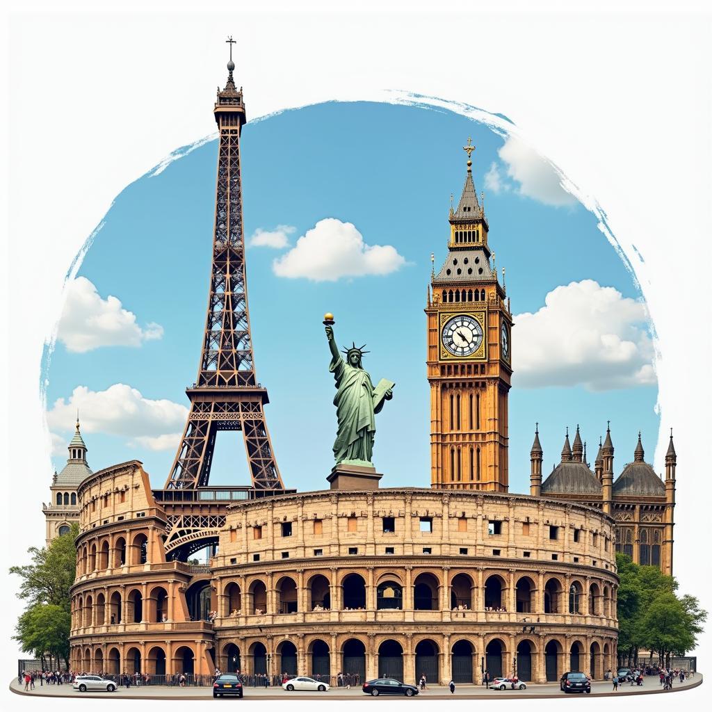 European City Tour with Famous Landmarks