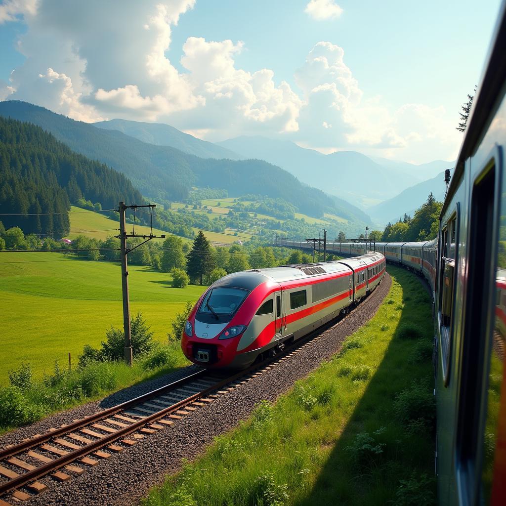 Scenic European Train Travel Routes for a 9-Day Adventure