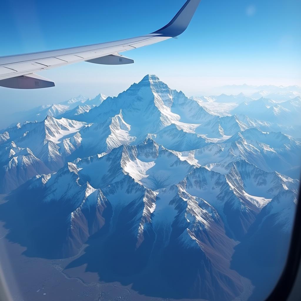 Everest Aerial View from Kathmandu