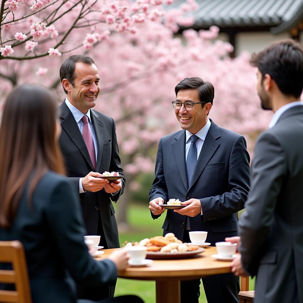 Executive Japan Tour during Cherry Blossom Season