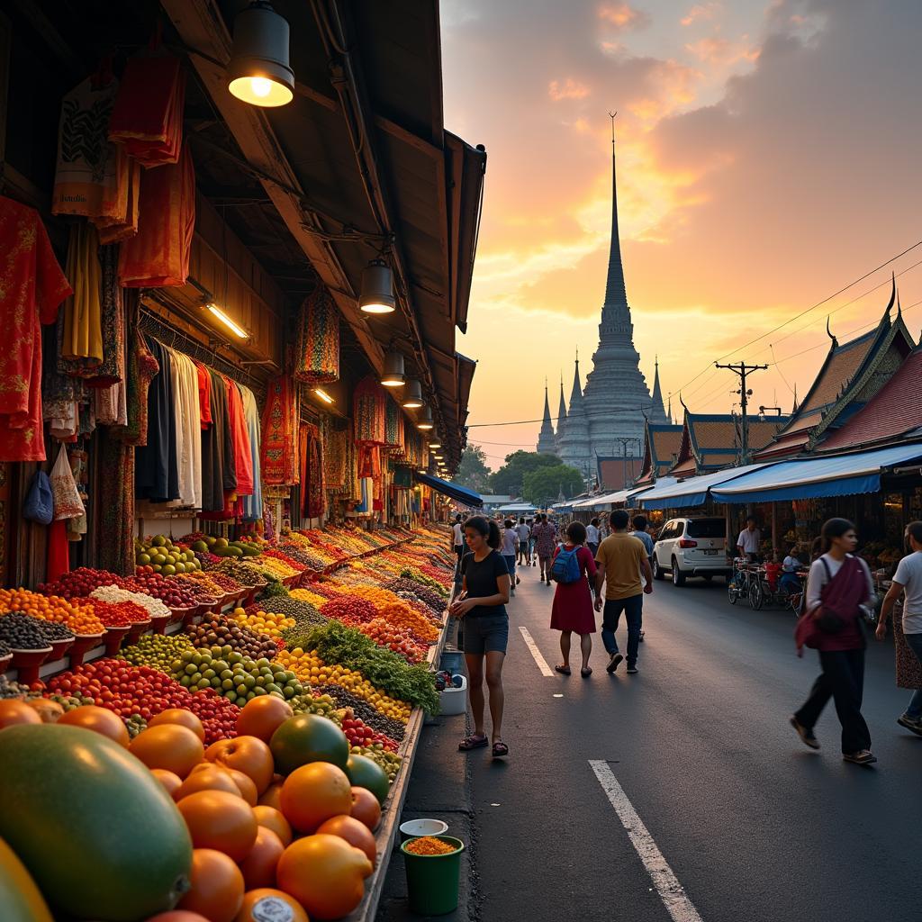 Exploring Bangkok's Markets and Temples