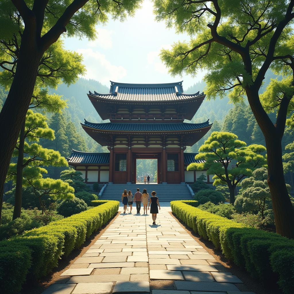 Exploring the serene beauty of Japanese temples and gardens