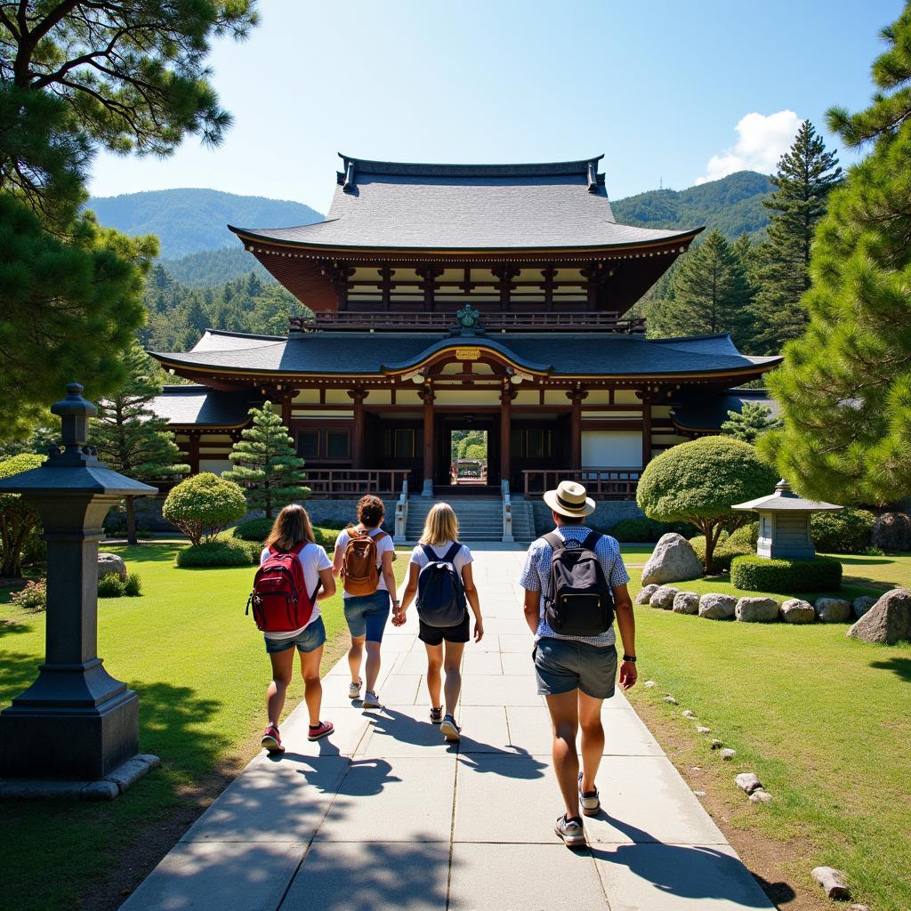 Exploring ancient Japanese Temples with Atlas Tours and Travels Mumbai