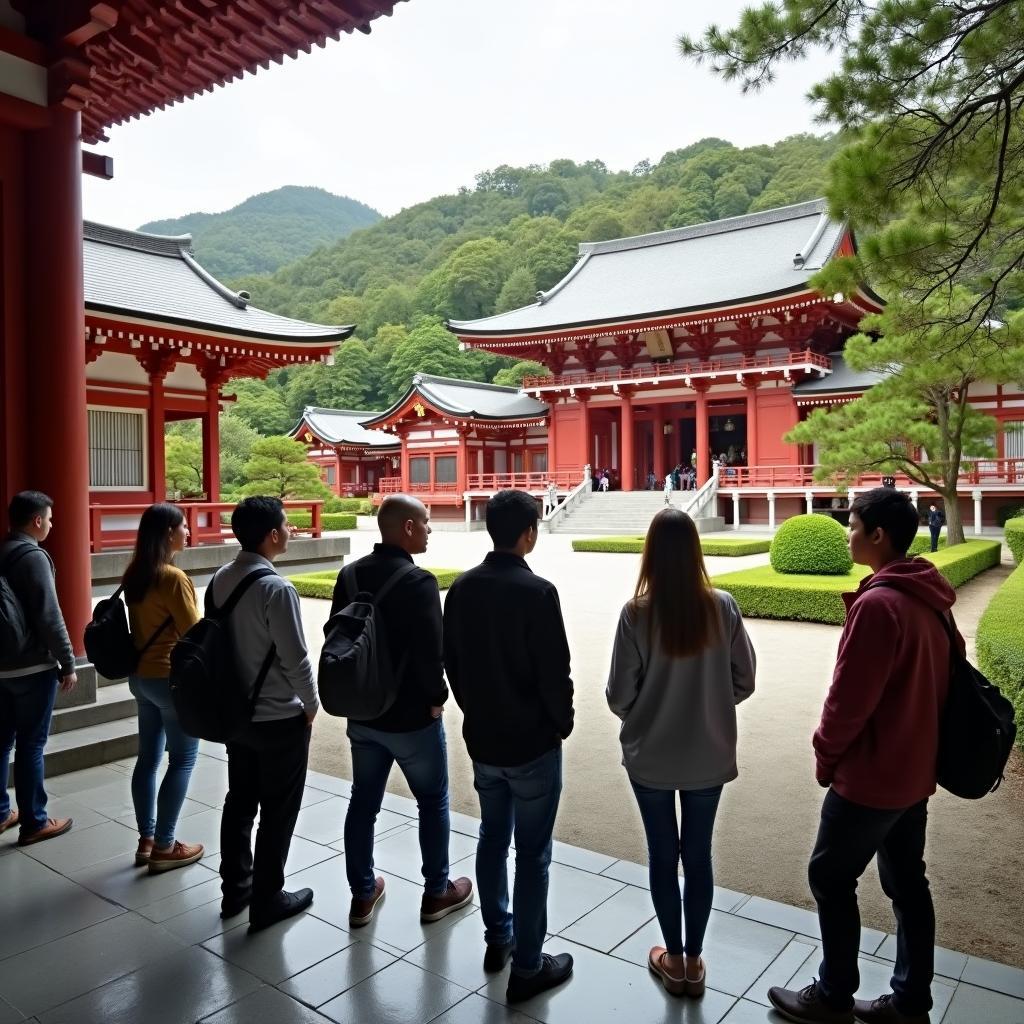 Exploring ancient Japanese temples with a guided tour from Roman Tours UK