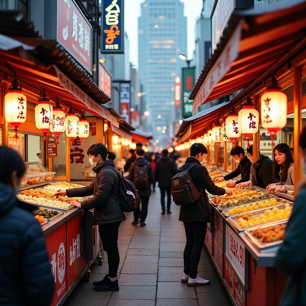 Tokyo Street Food Exploration