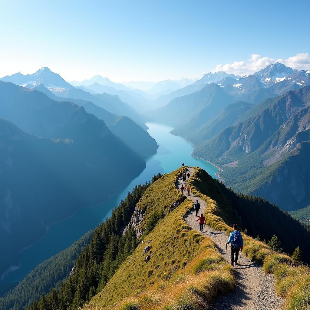 Hiking the Japanese Alps with Fletcher Tour