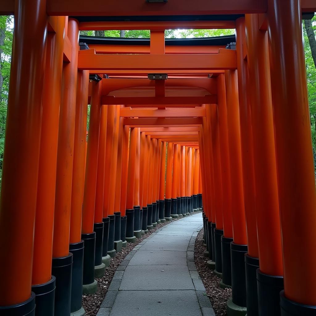 Fushimi Inari Shrine in Kyoto