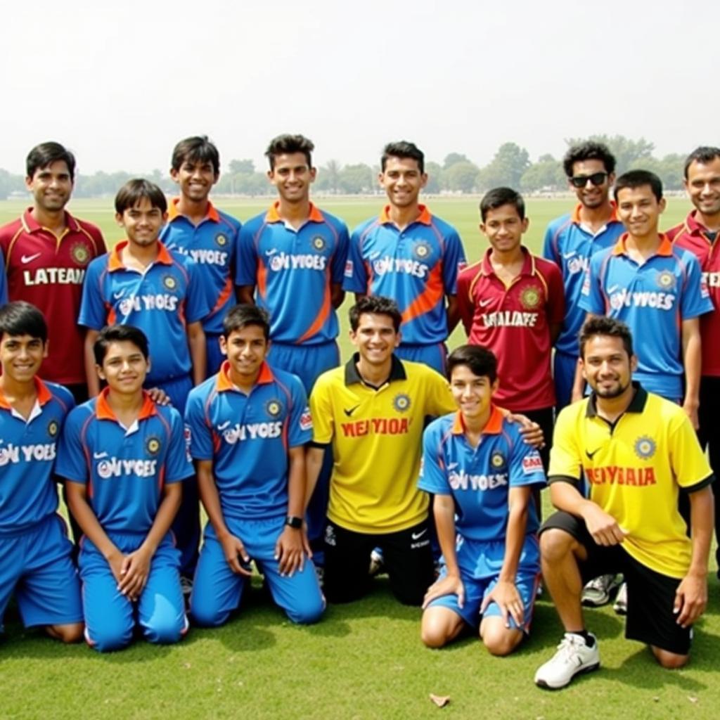 Future Cricket Stars from India and Australia U19 Teams