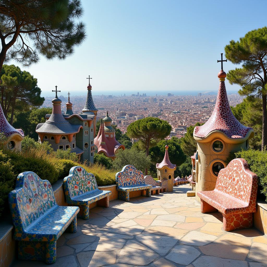 Park Güell Barcelona Gaudi Architecture