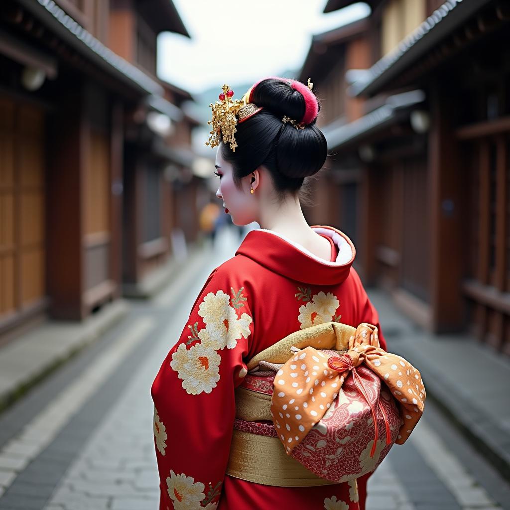 Geisha in Kyoto, Japan