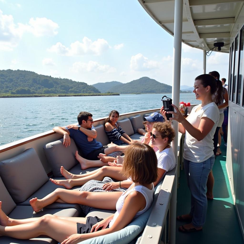 Typical Goa Boat Tour Experience