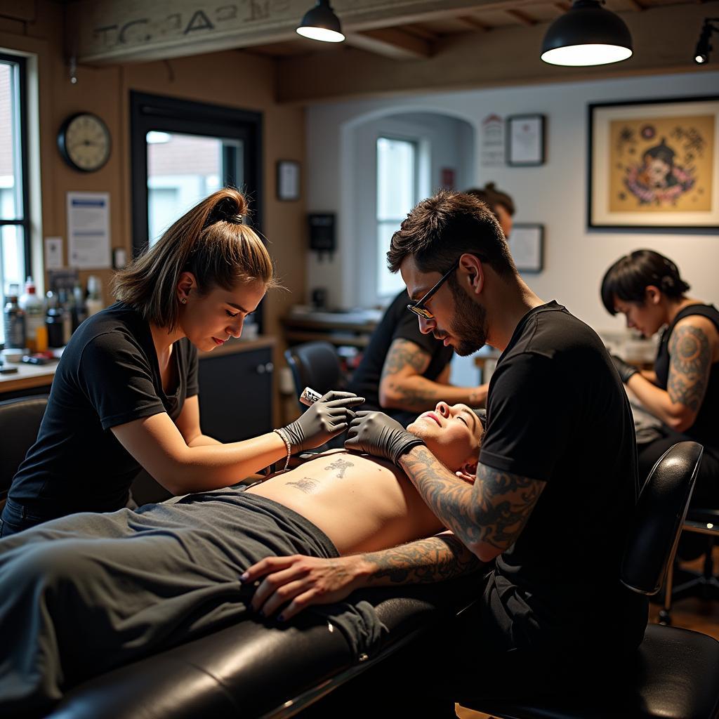 GQ Tattoo Tour Japan exploring modern studios