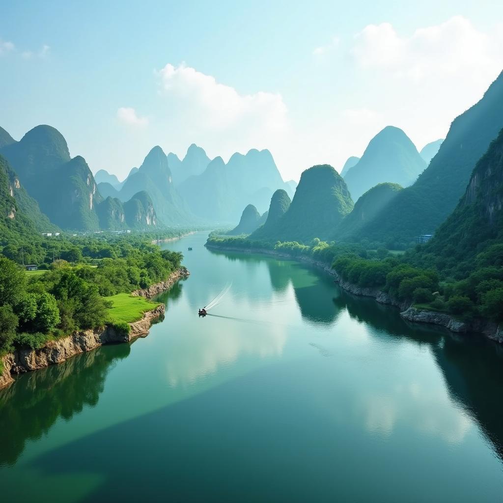 Scenic Guilin Karst Mountains during a 3-Day China Tour