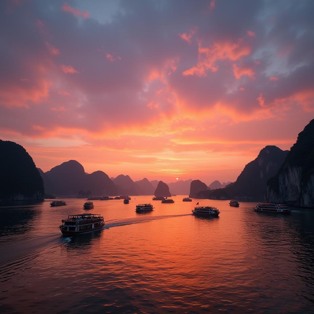 Ha Long Bay Sunset Cruise - Stunning Views and Tranquil Waters