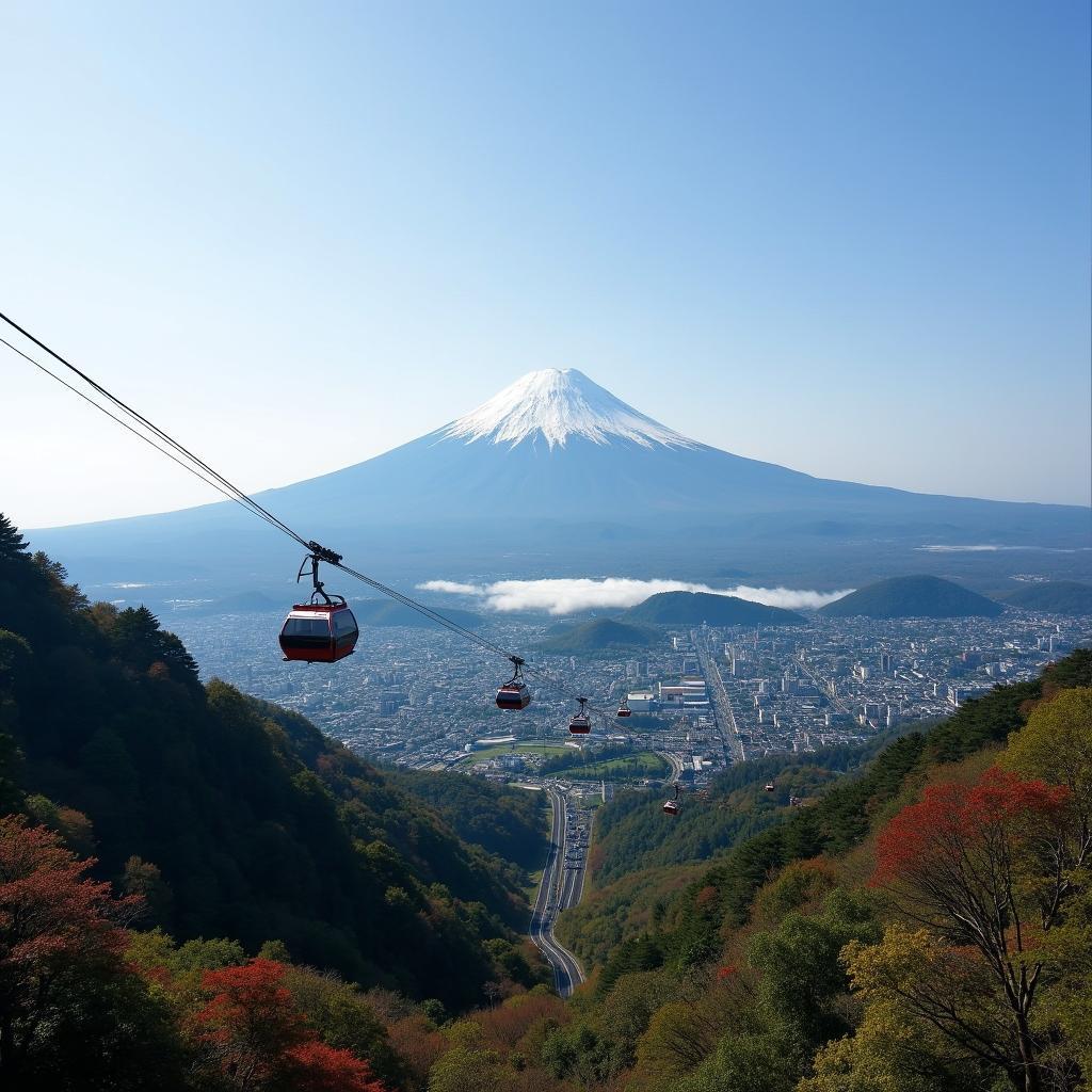 Hakone Mount Fuji View from Ropeway