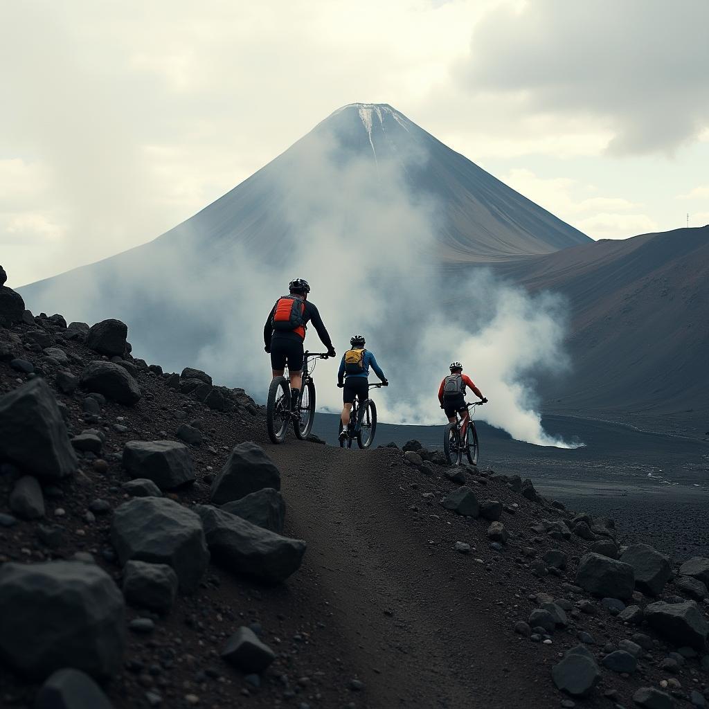 Volcano Bicycle Tour in Hawaii