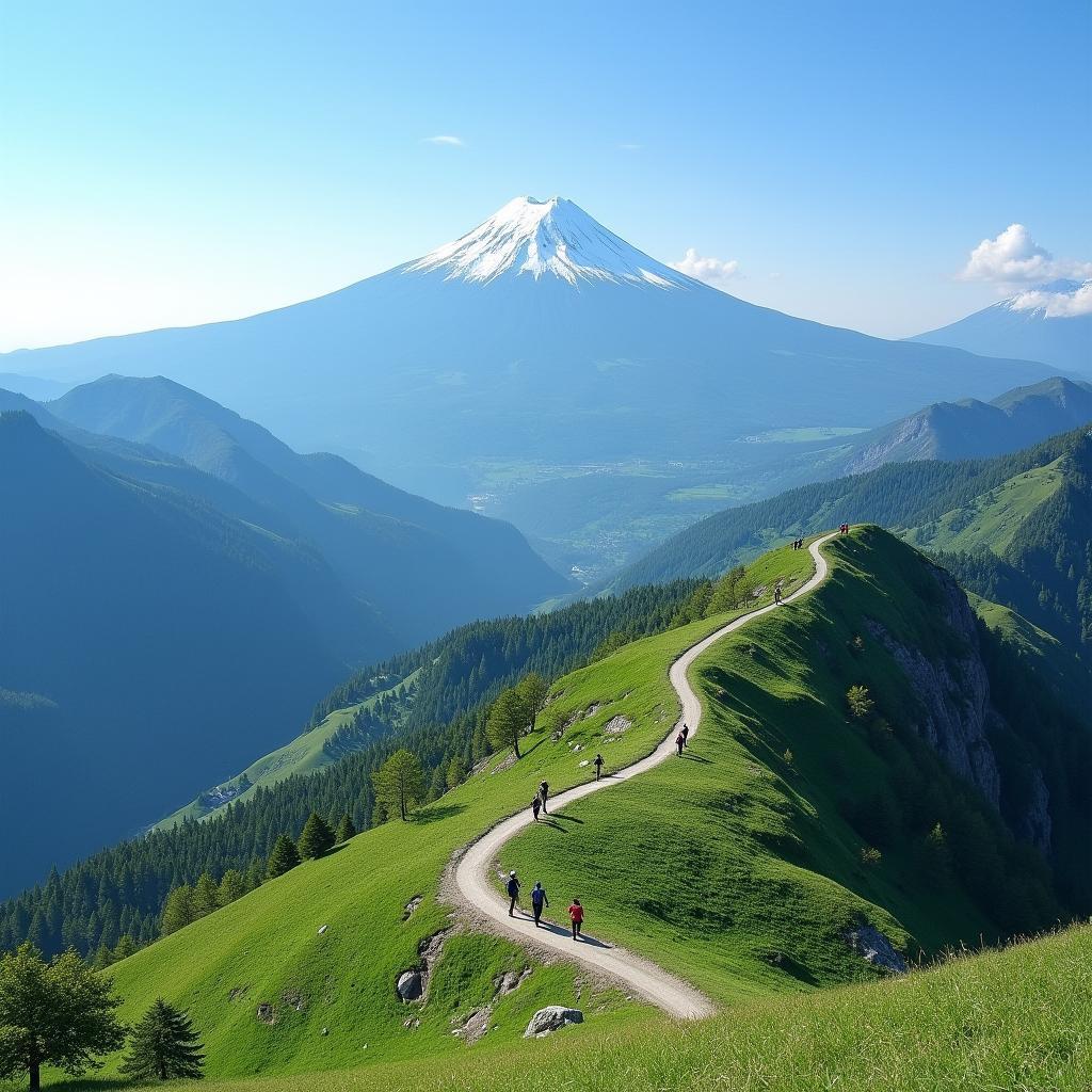 Hiking through Japan's Breathtaking Landscapes: A Journey through Nature