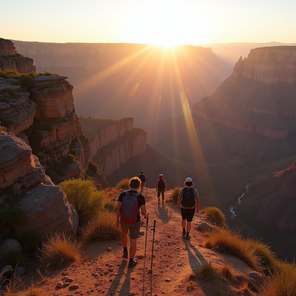 Hiking through the majestic Copper Canyon in Mexico