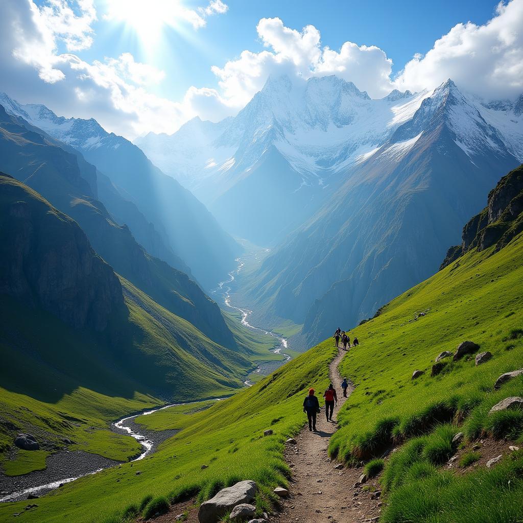 Himalayan Trek in Summer India