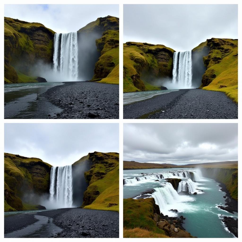 Majestic Waterfalls along the Iceland Ring Road