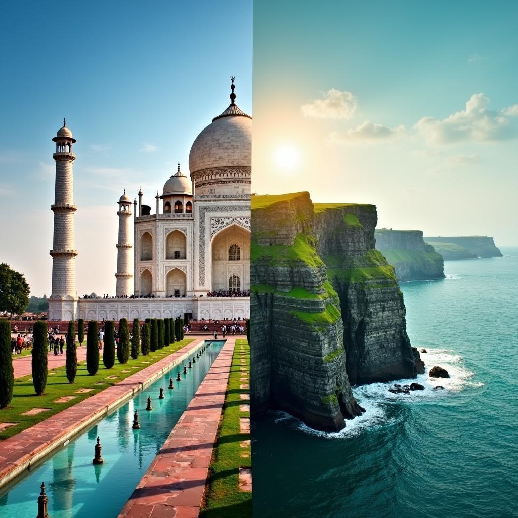 India Ireland Combined Tour: Exploring Diverse Cultures and Landscapes