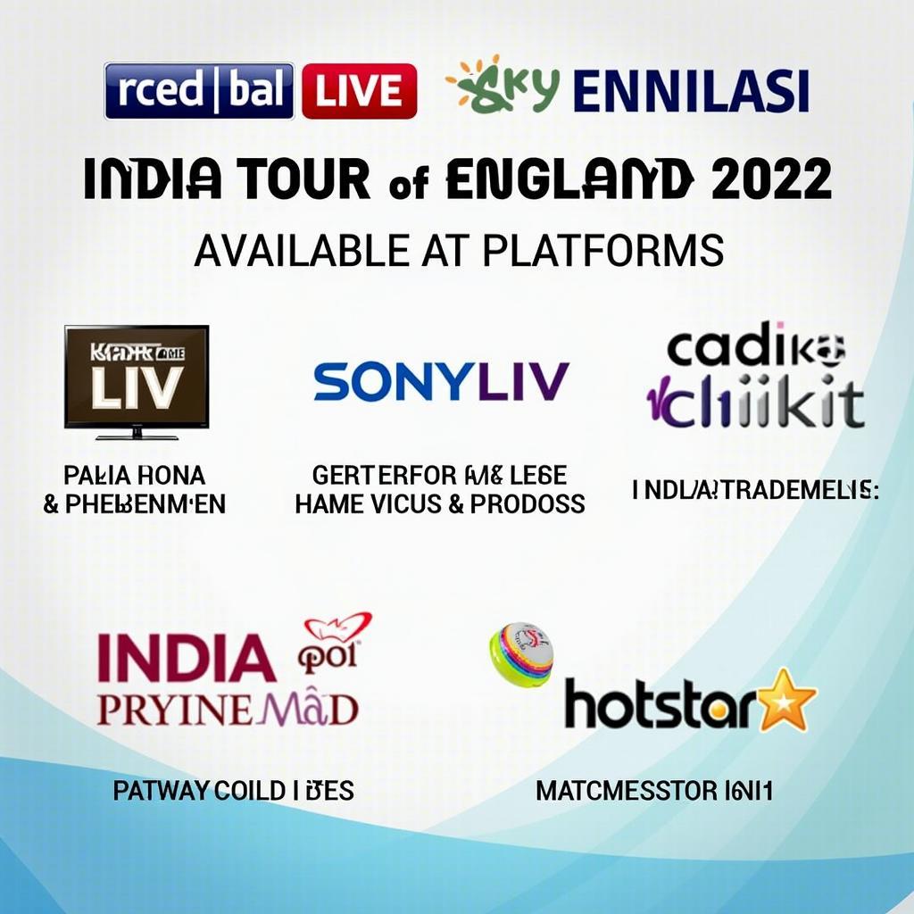 India Tour of England 2022 Broadcast Options