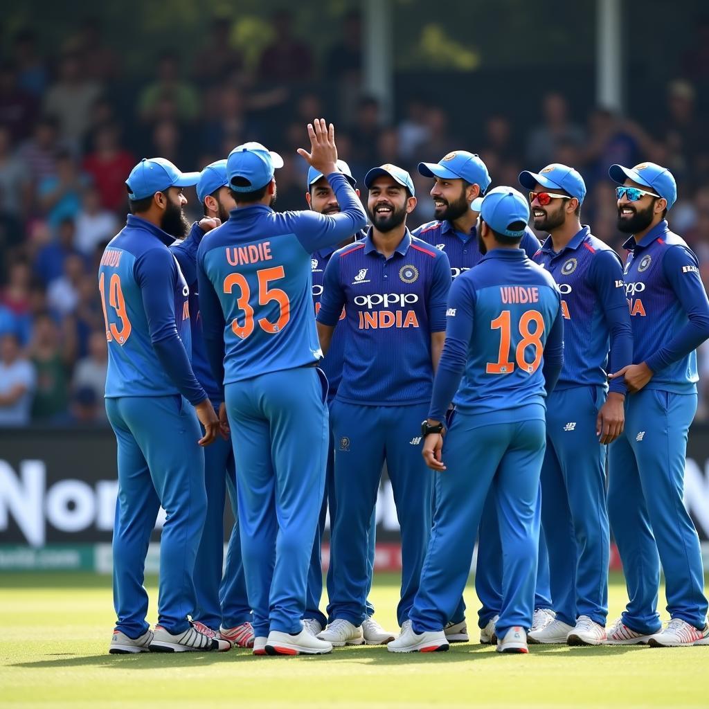 Indian Cricket Team during the 2021 New Zealand Tour