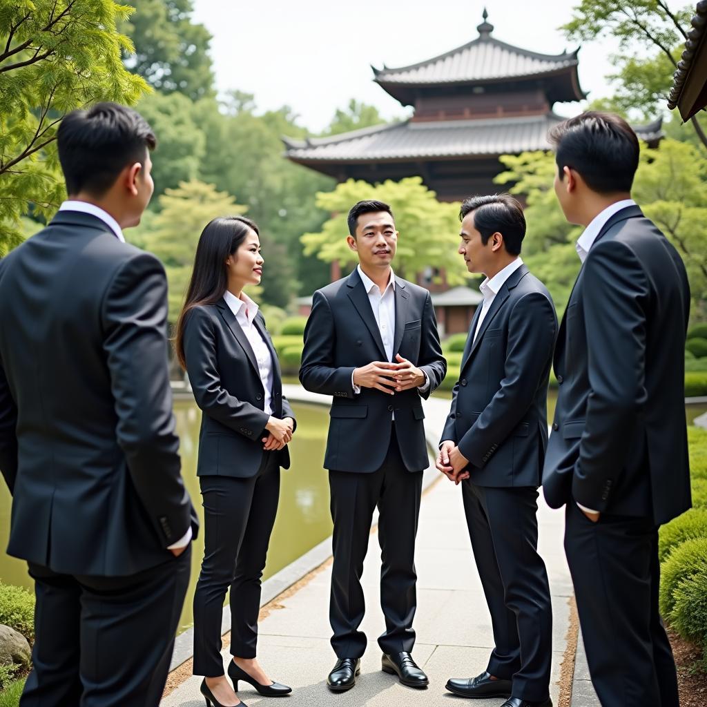 Corporate Tour Group in Japan