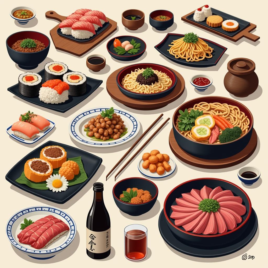 Savoring the culinary delights of Japan with abc tour & travel.