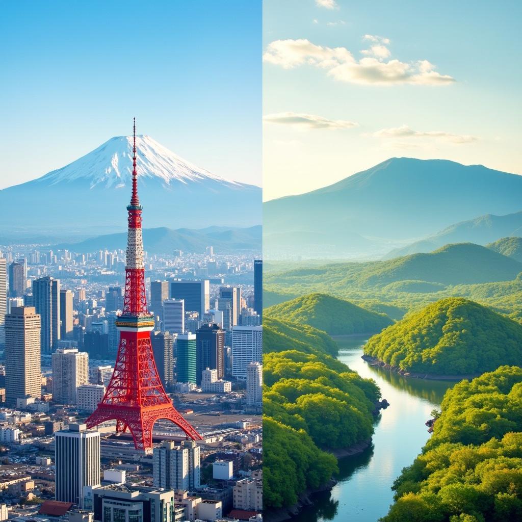 Japan Itinerary Options: City and Countryside