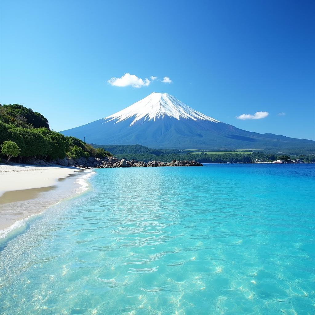 Japan's Natural Wonders: Mount Fuji and Okinawa Beaches