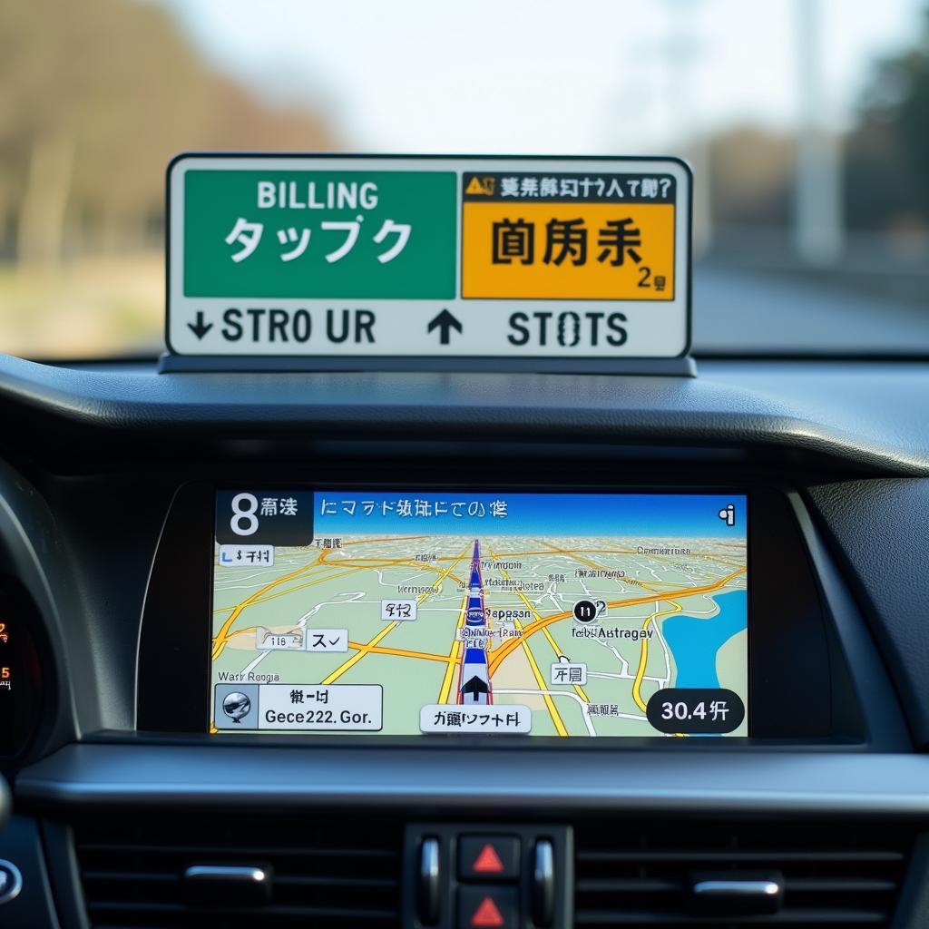 Understanding Japanese road signs and using navigation tools