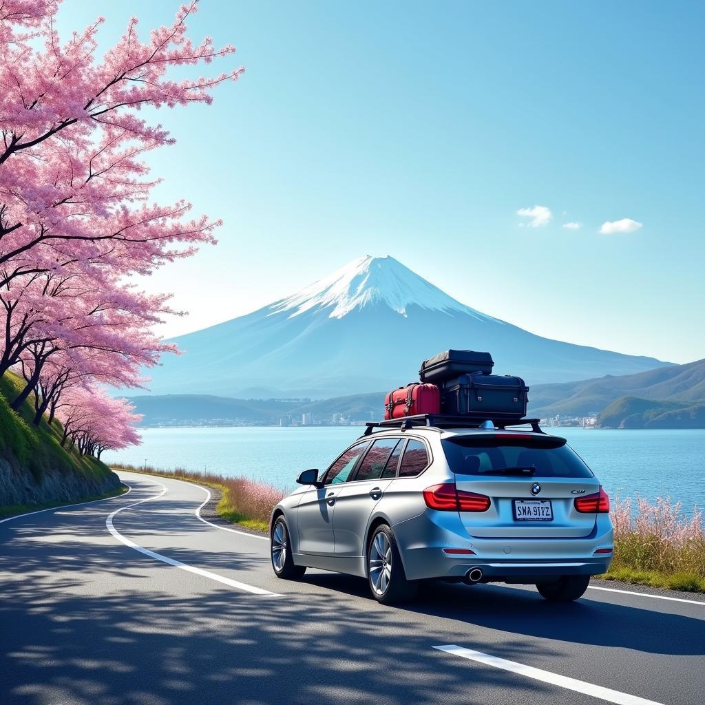 Scenic Japan Road Trip in a 335i Touring E91