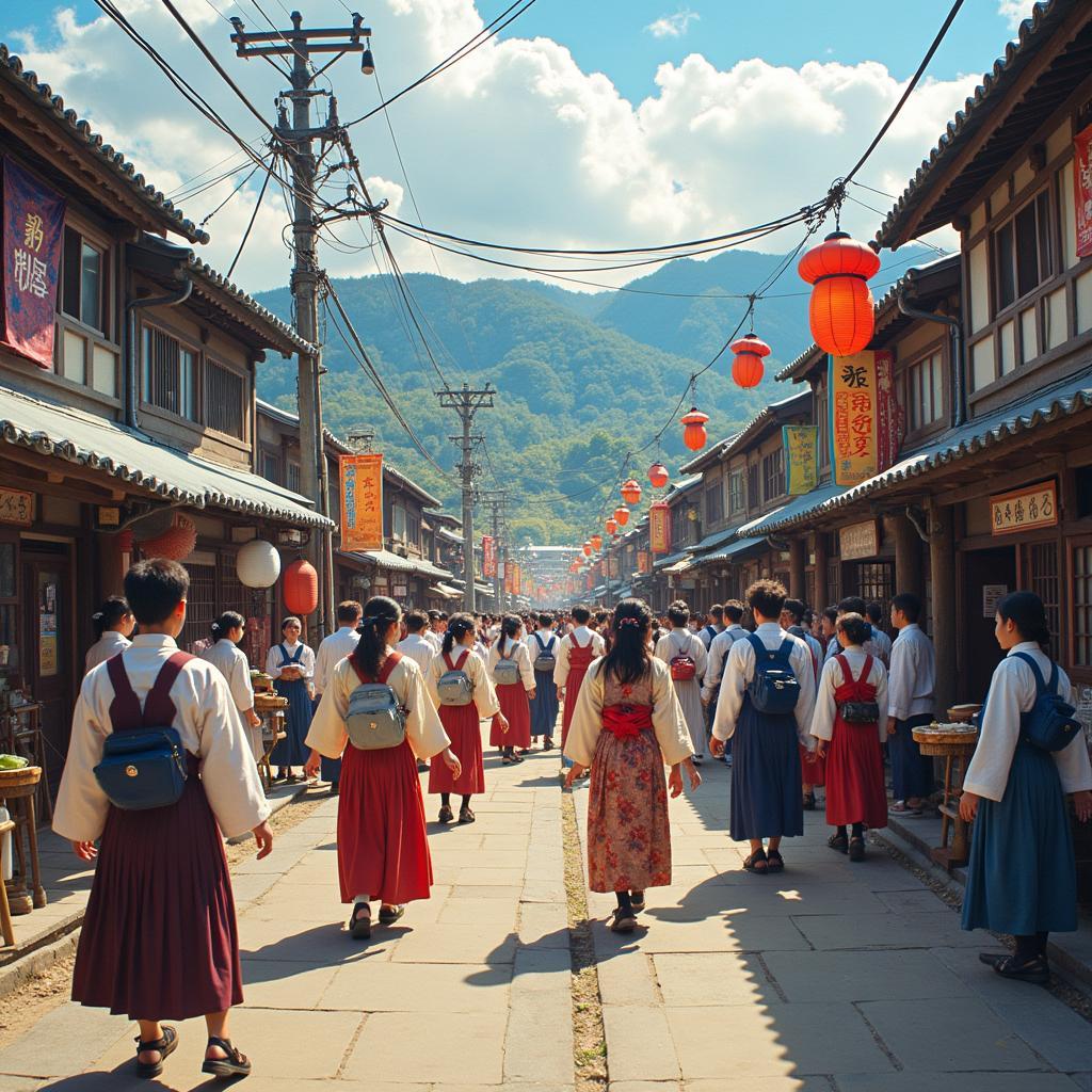 Experiencing a Rural Festival in Japan