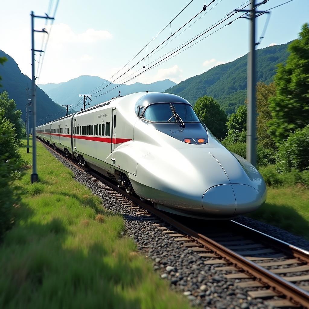 Traveling on the Shinkansen During a Japan Outbound Tour