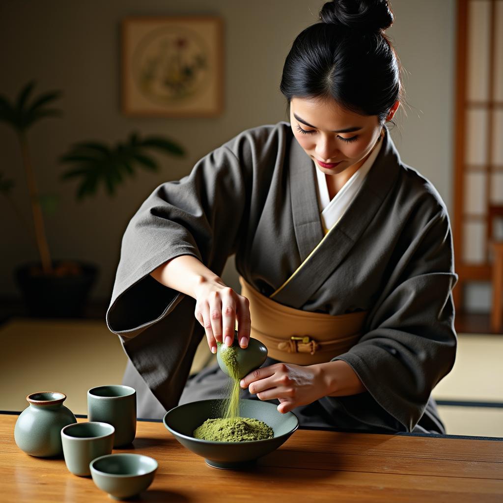 Experiencing a Traditional Japanese Tea Ceremony on a Speak Now Tour